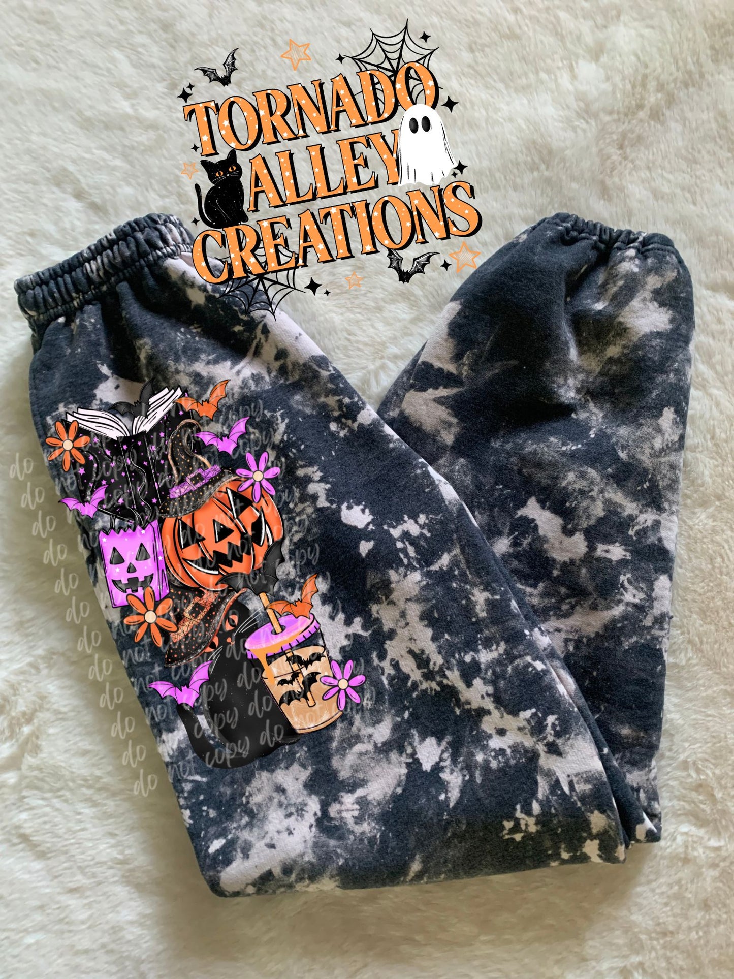 Black Cat Sweatpants