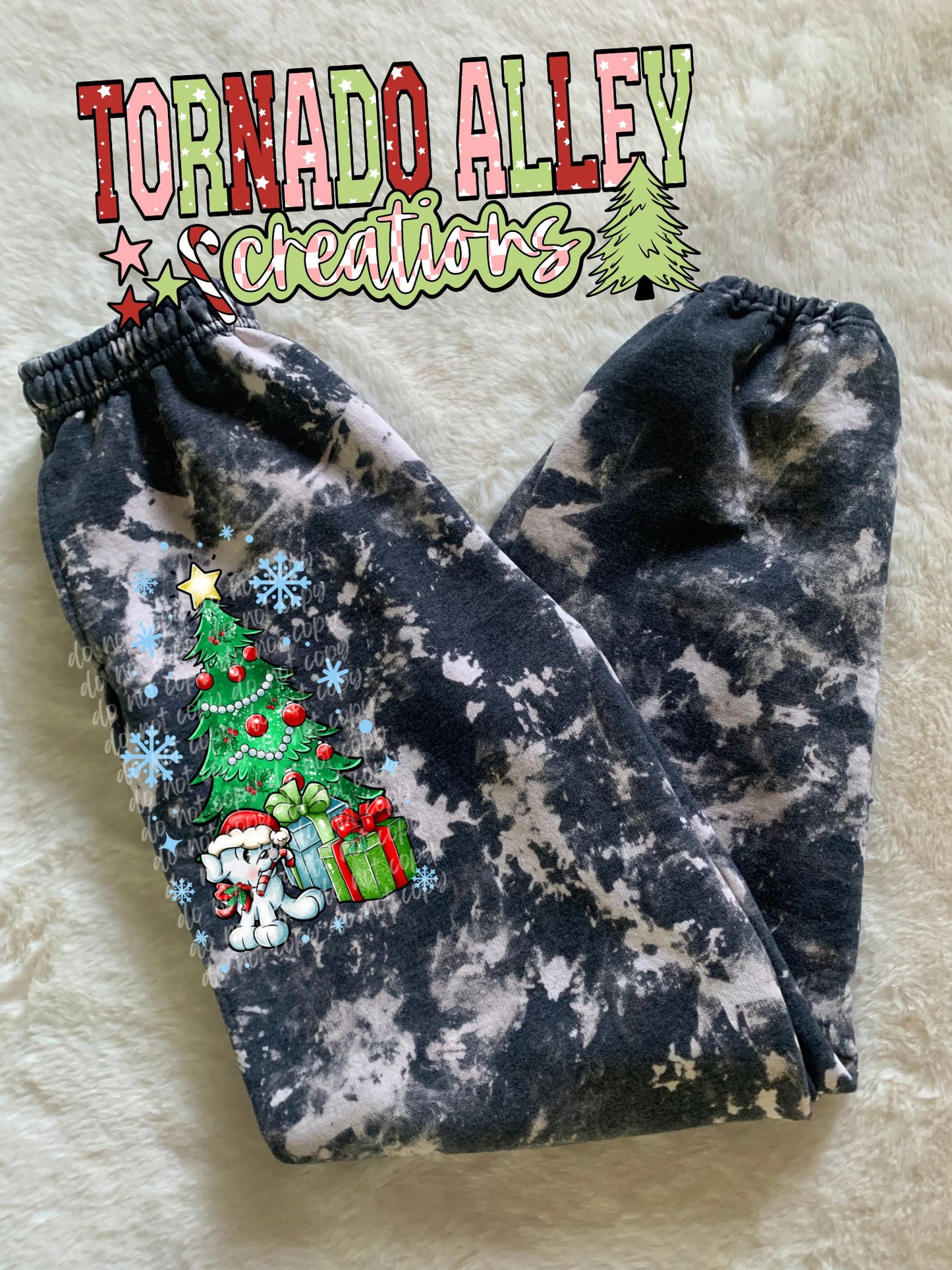 Happy Holidays B Sweatpants