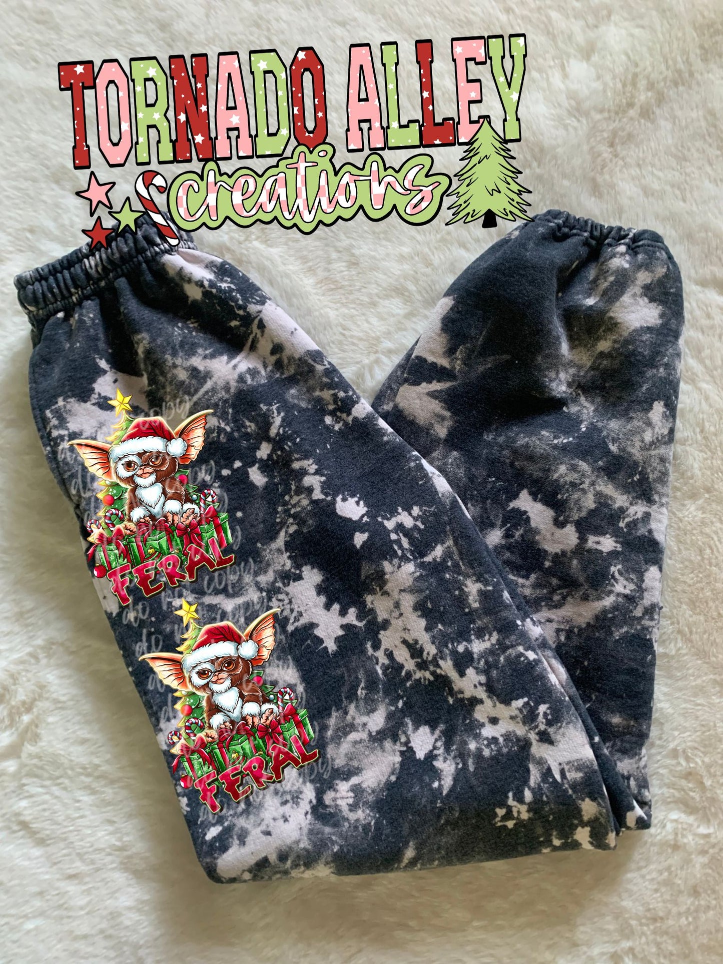 Feral Christmas Sweatpants