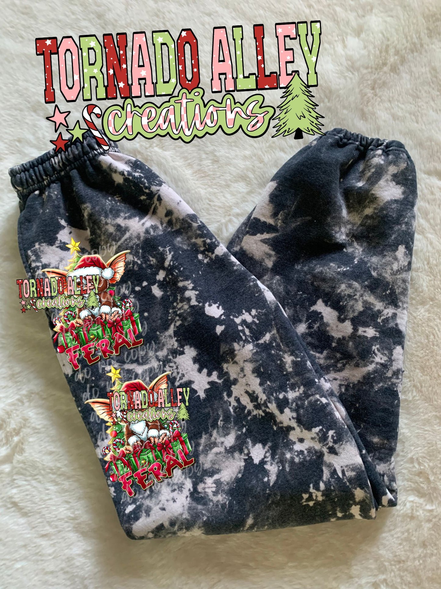 Feral Christmas Sweatpants
