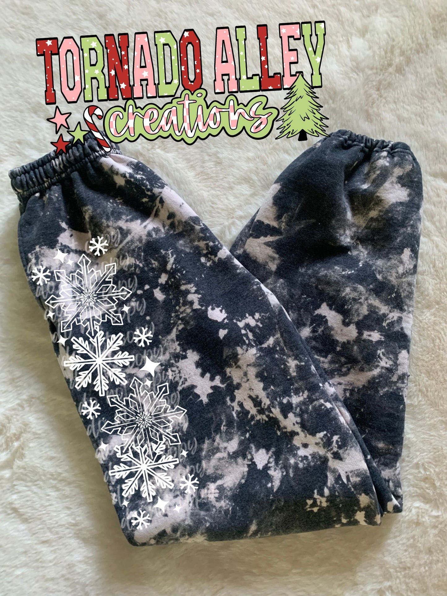 Snowflakes Sweatpants