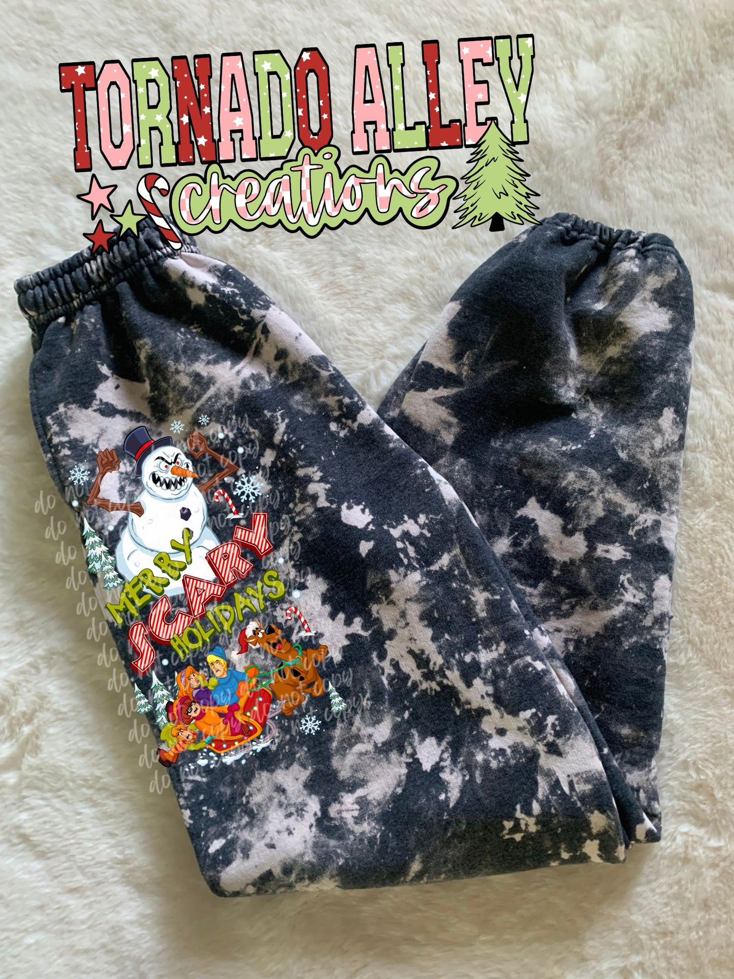 Merry Scary Holidays Sweatpants