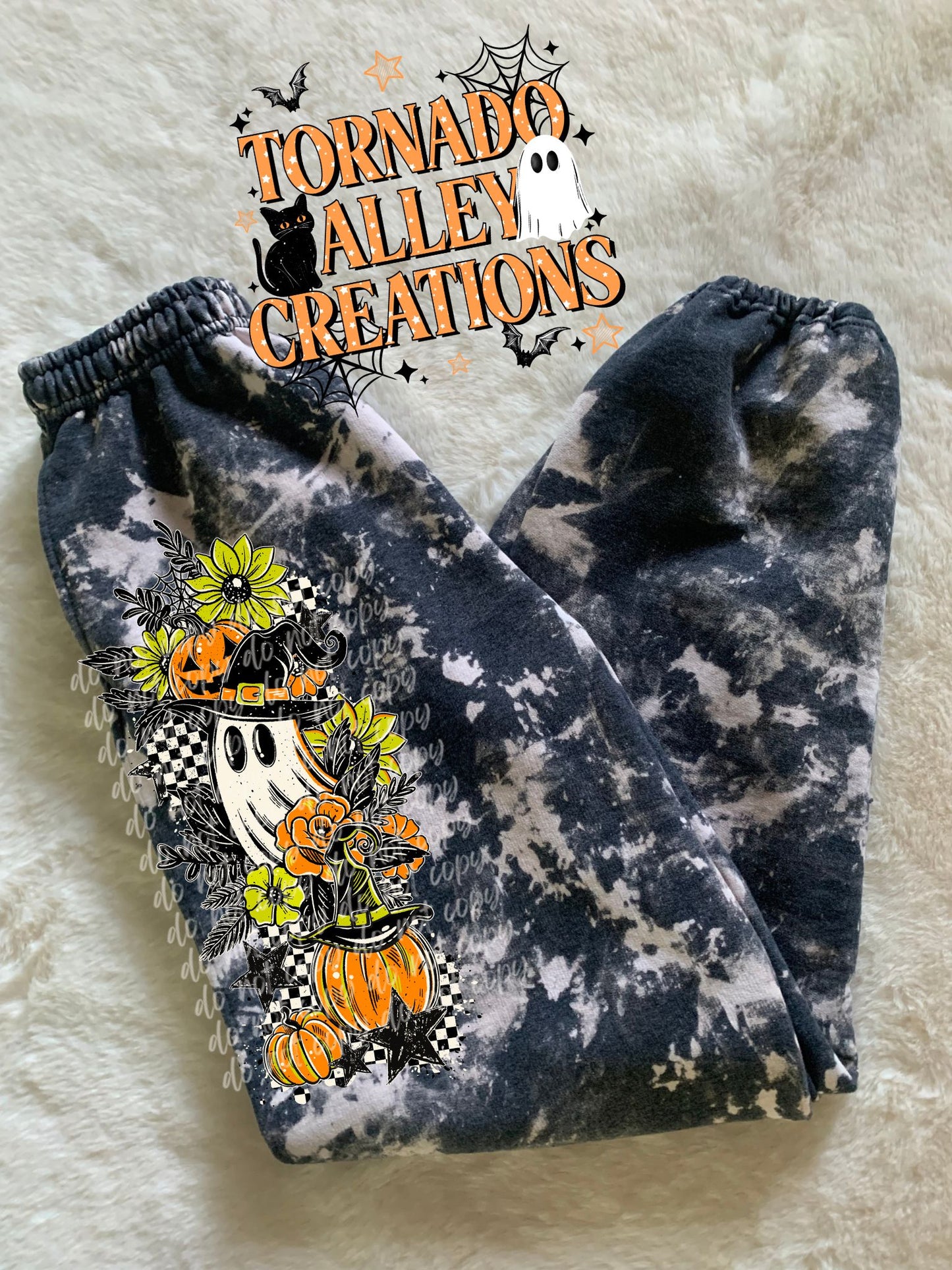 Floral Ghost Sweatpants