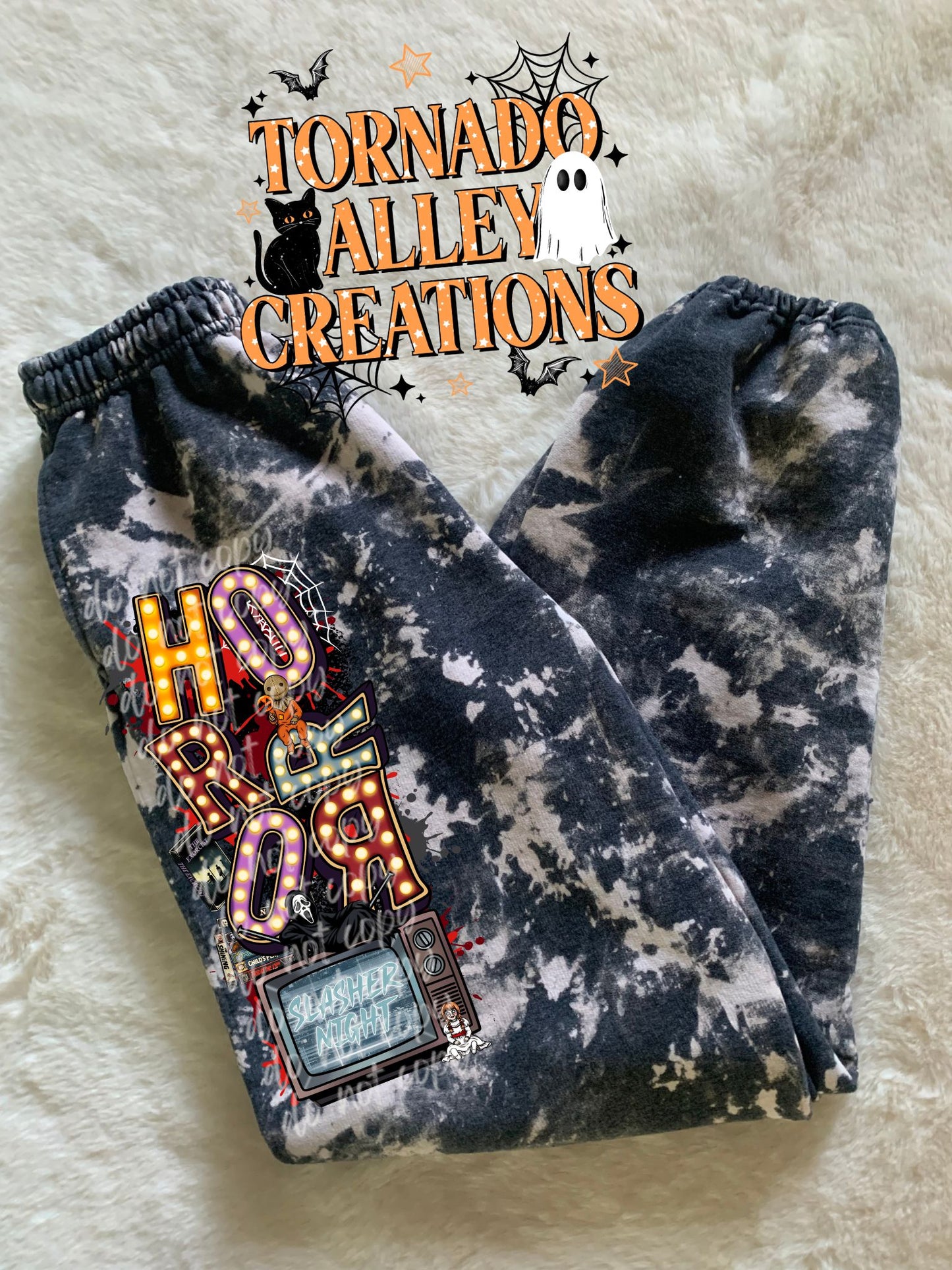 Halloween Movie Night Sweatpants