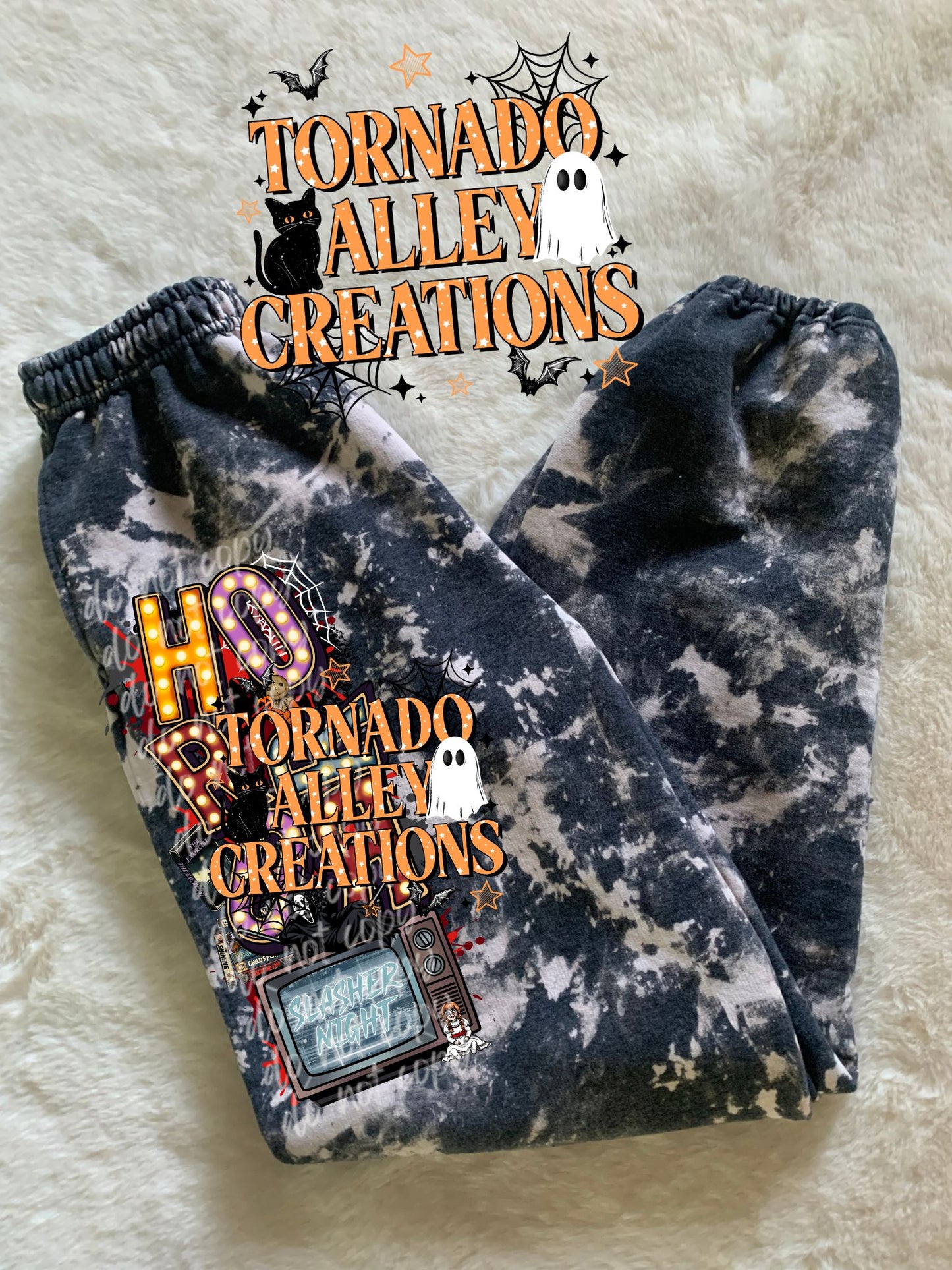 Halloween Movie Night Sweatpants