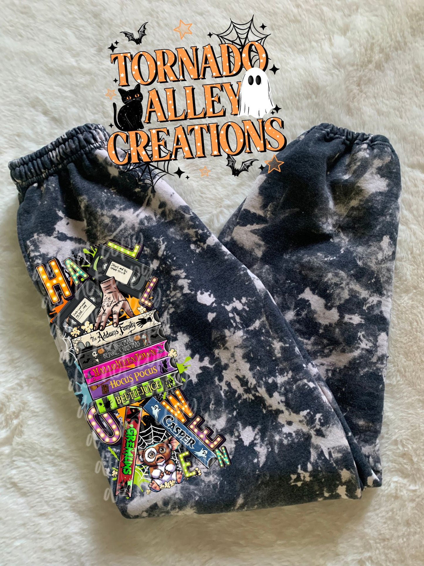 Spooky Movies Sweatpants