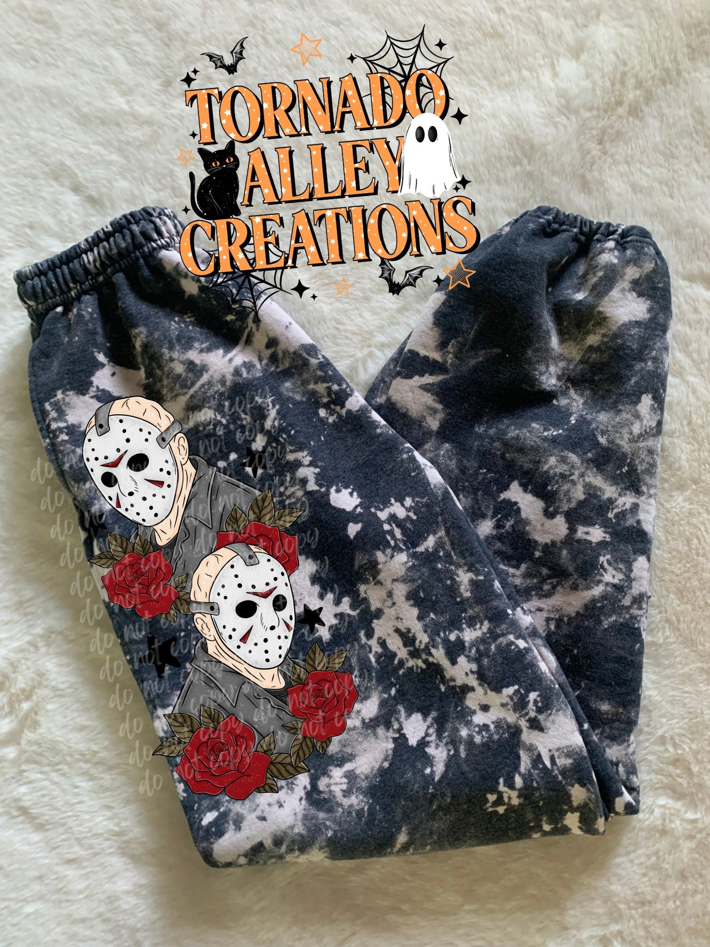 Halloween Hockey Guy Sweatpants