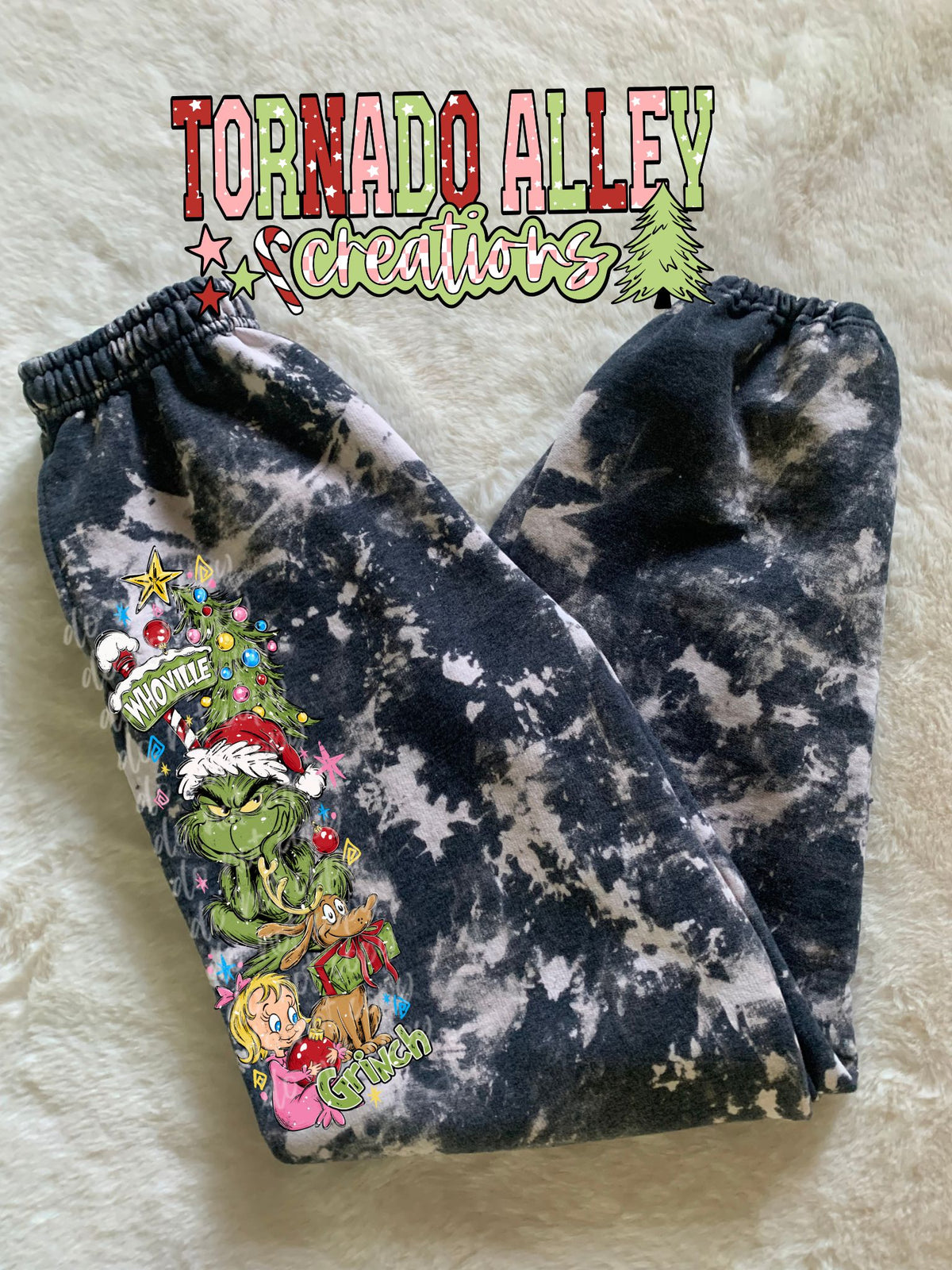 Green Guy Christmas Sweatpants