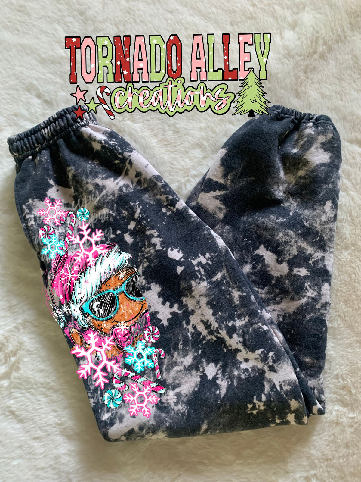 Gingerbread Snowflake Sweatpants