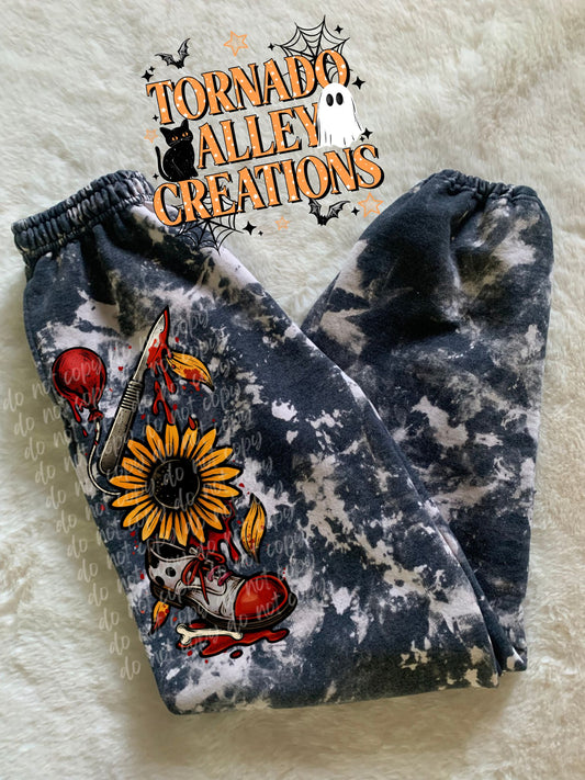 Horror Sunflower Sweatpants