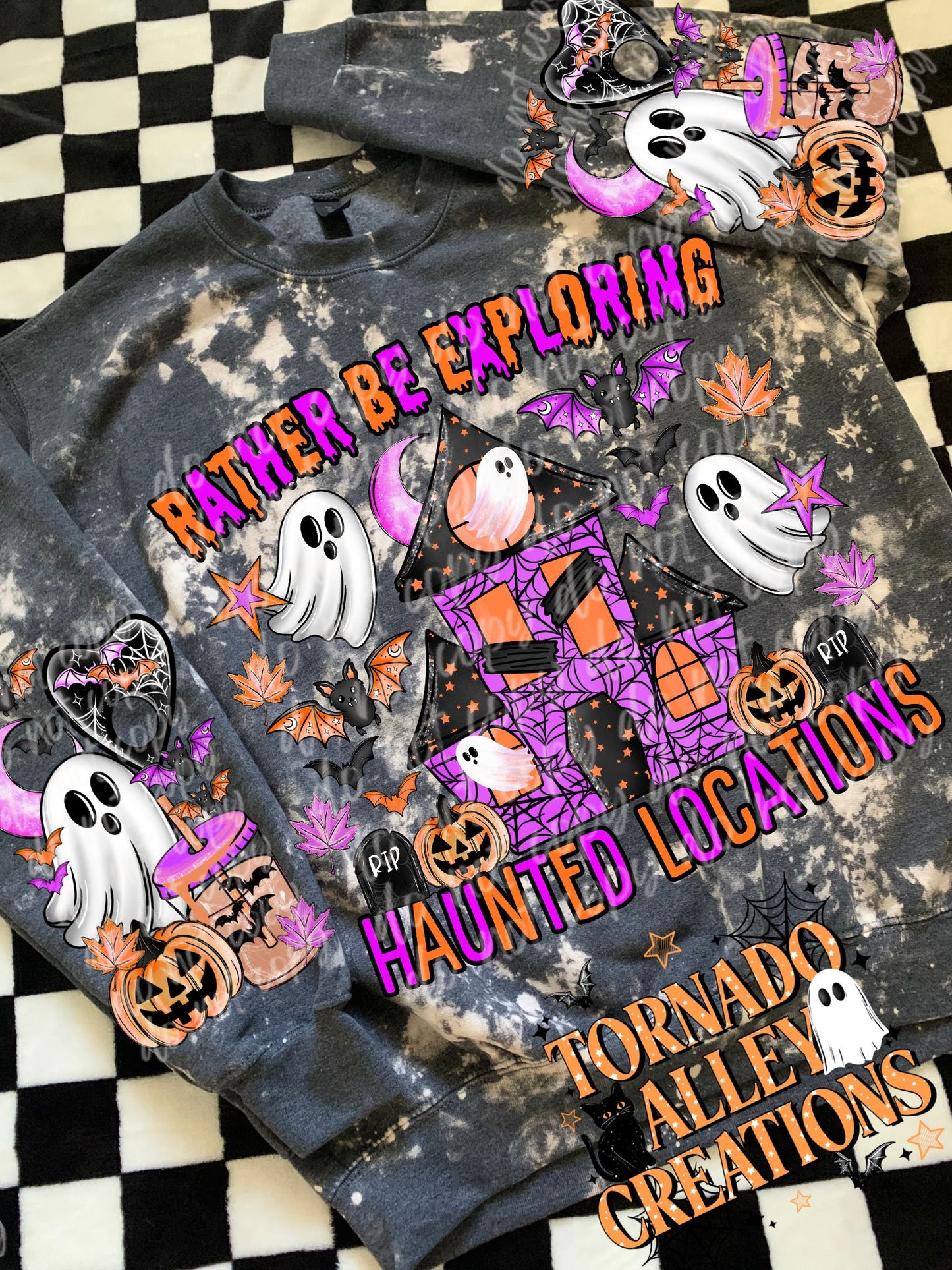 Haunted Locations Crewneck