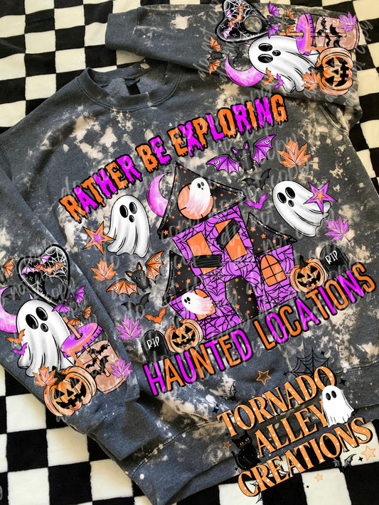 Haunted Locations Crewneck