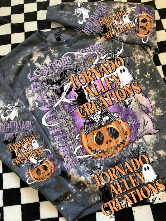 Nightmare Before Coffee Crewneck