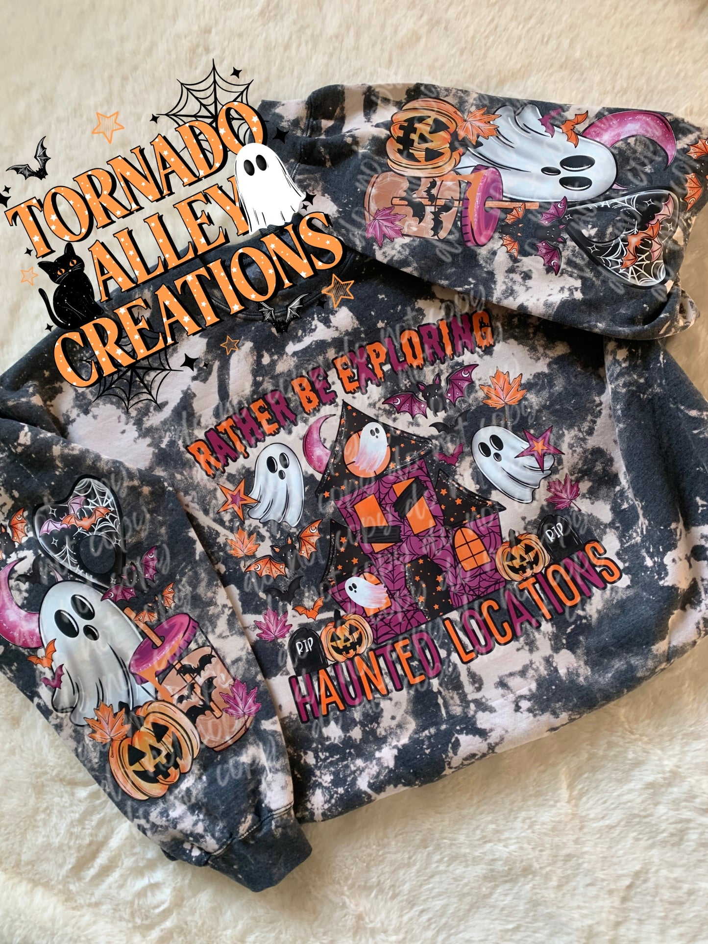 Haunted Locations Crewneck