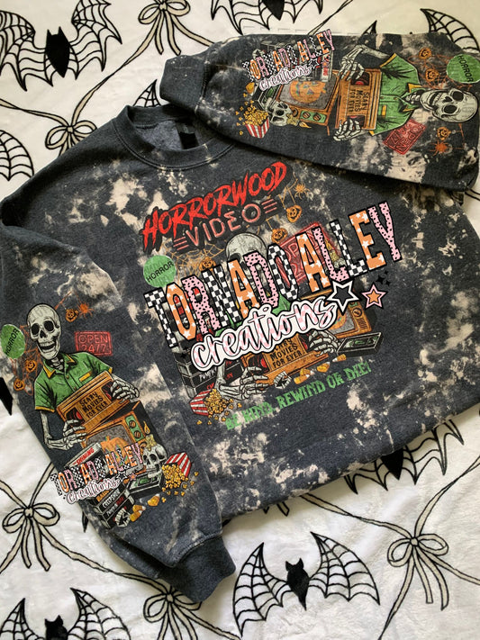 Horror Video Crewneck