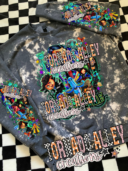 Spooky Buttons Crewneck