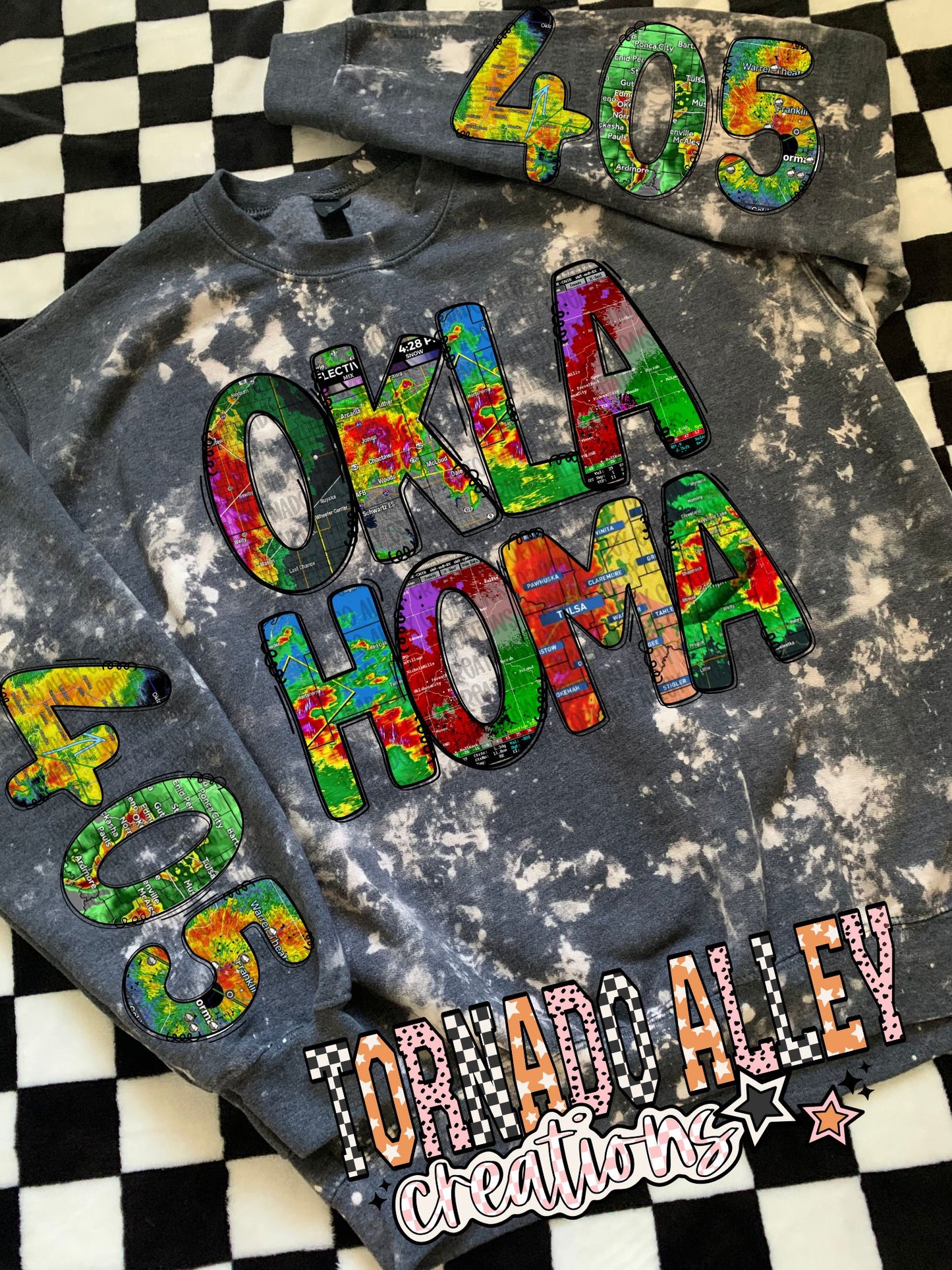 Oklahoma 405 Radar Crewneck