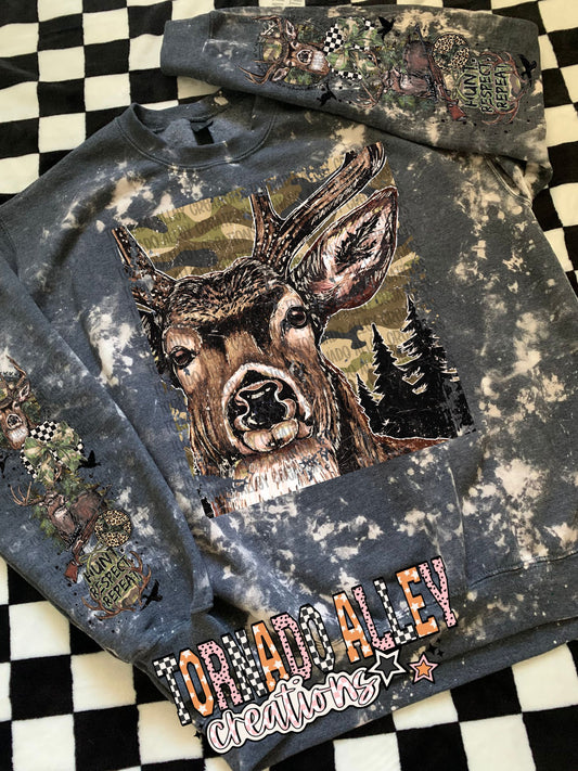 Camo Hunting Crewneck