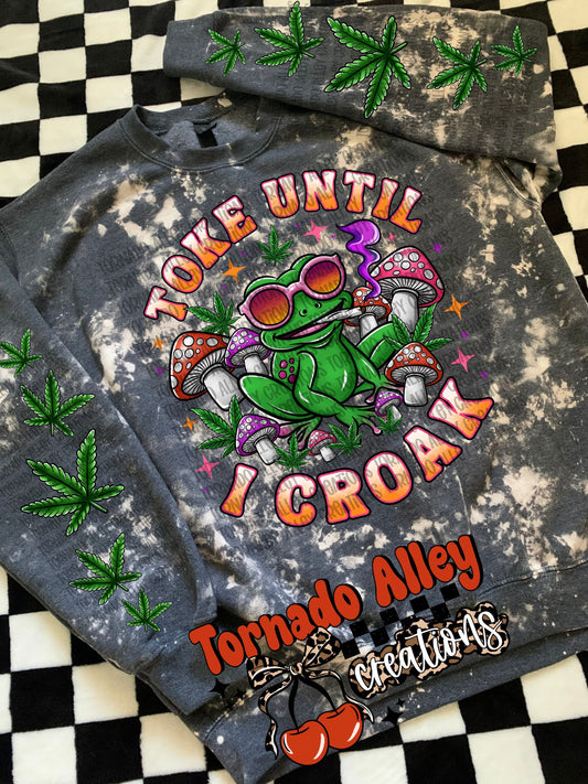 Until I Croak Crewneck