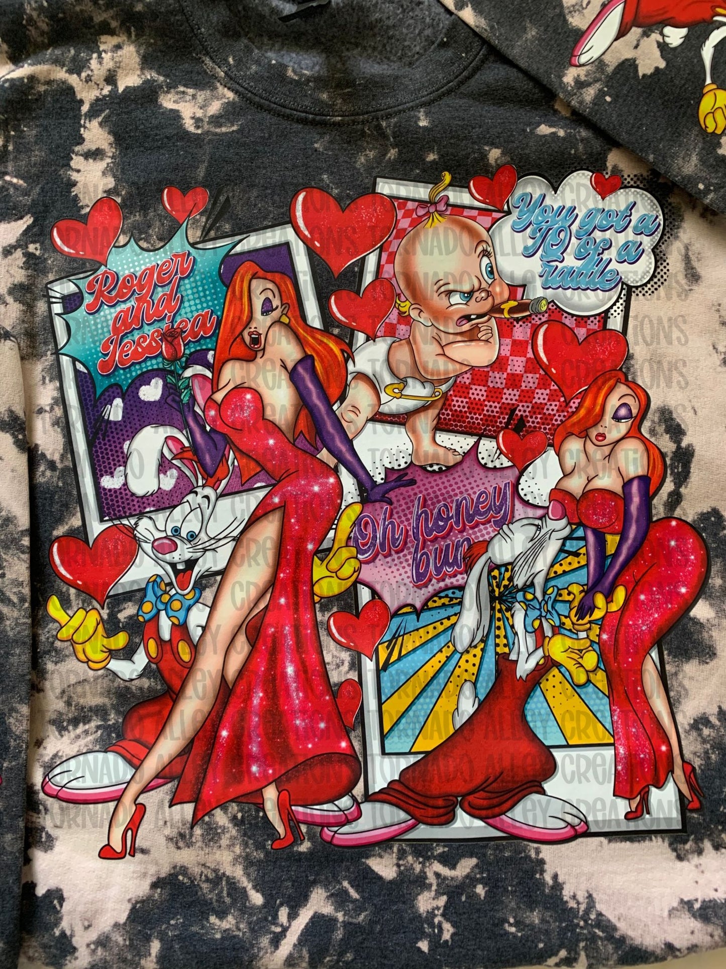 Valentine Rabbit Crewneck