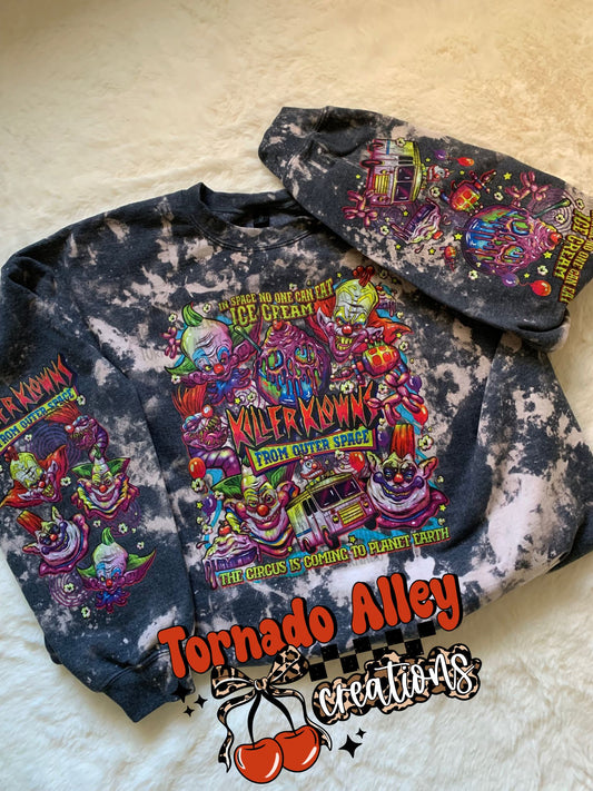 Spooky Space Clowns Crewneck