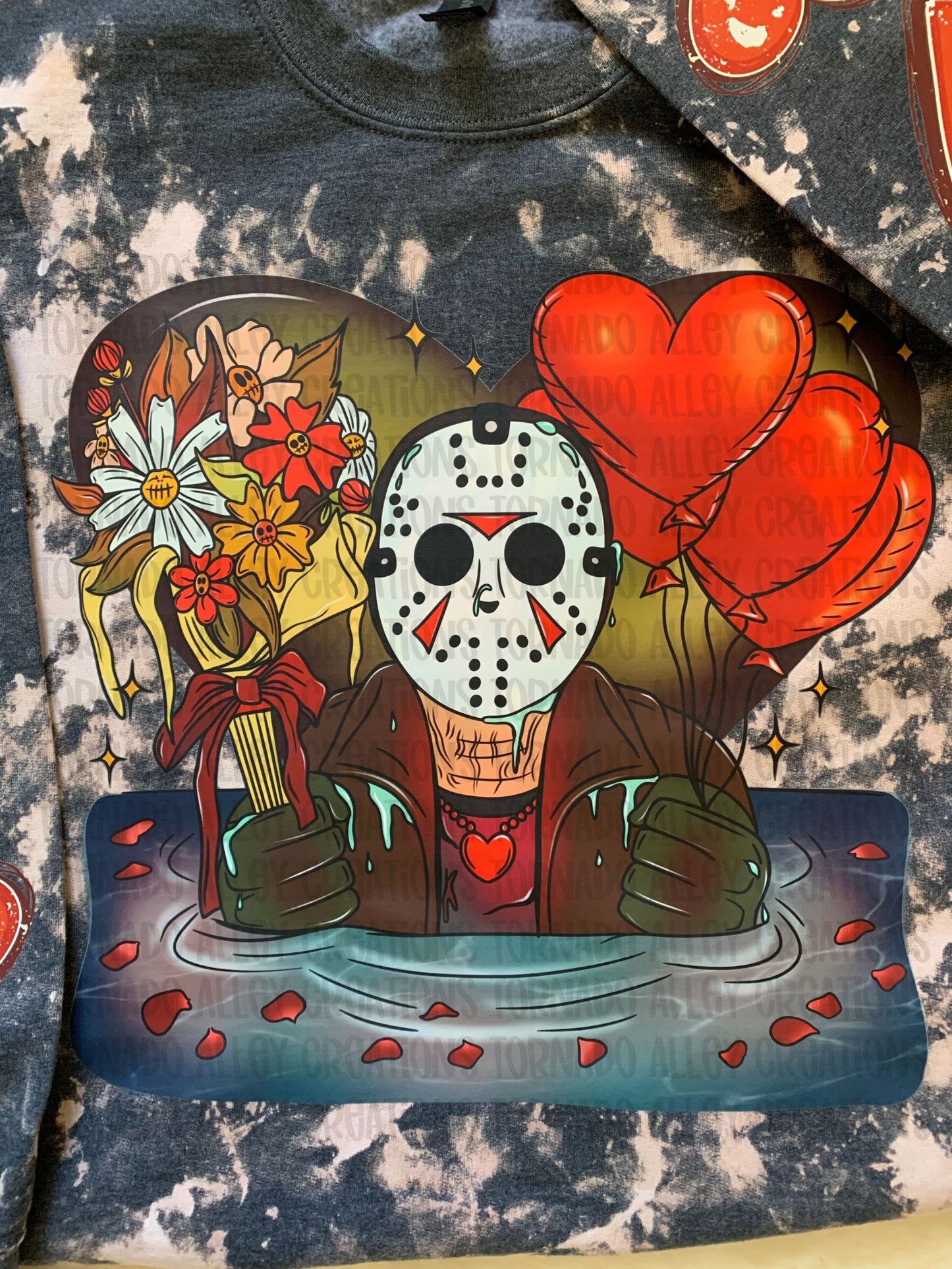 Spooky Slasher Valentines Crewneck