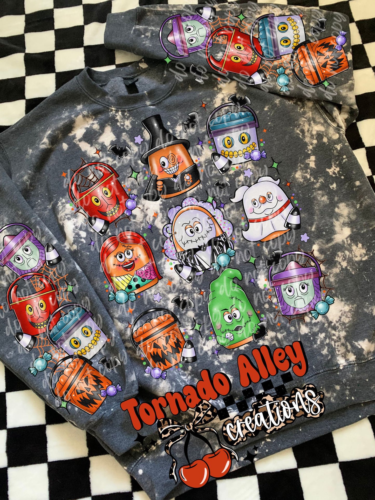 Spooky Nightmare Buckets Crewneck