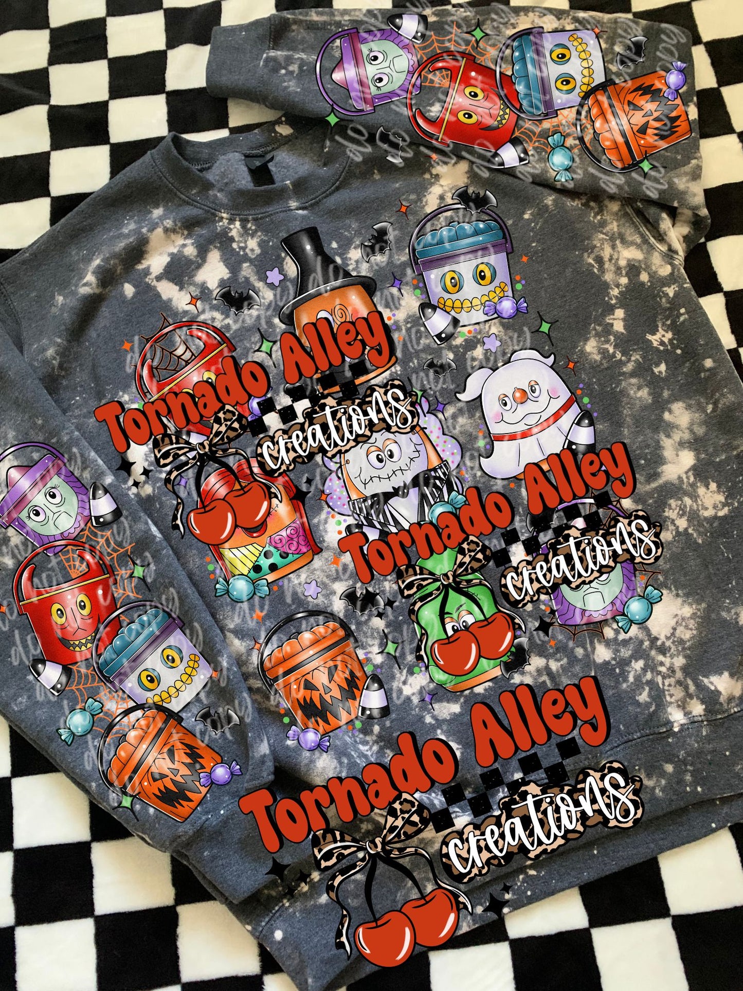 Spooky Nightmare Buckets Crewneck