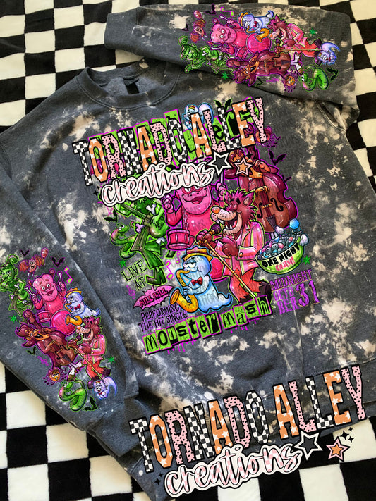 Spooky Cereal Monsters Crewneck