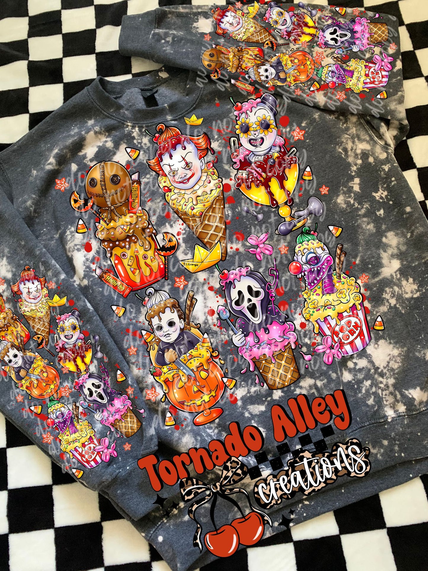 Spooky Ice Cream Crewneck