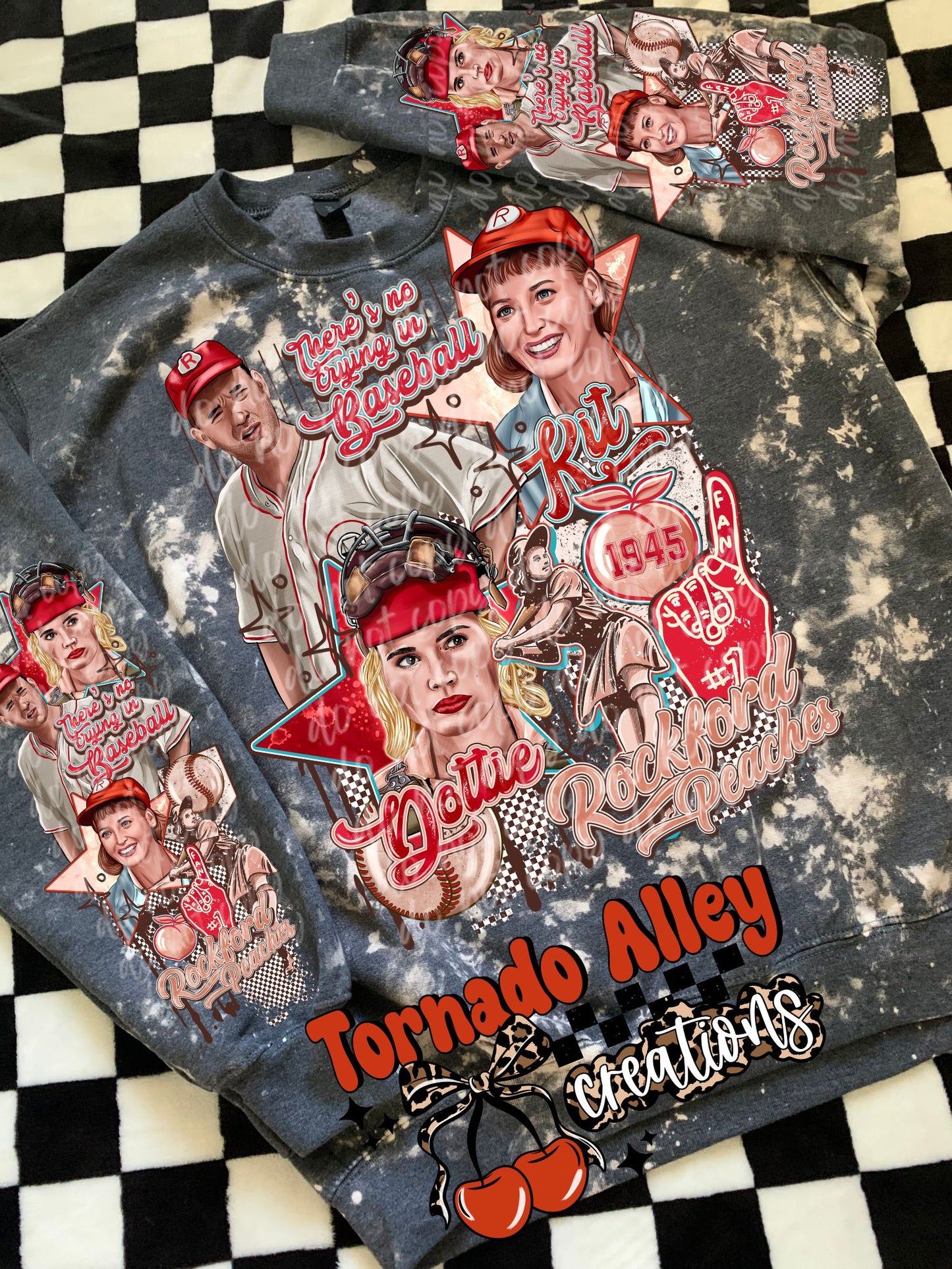 Retro Baseball Crewneck