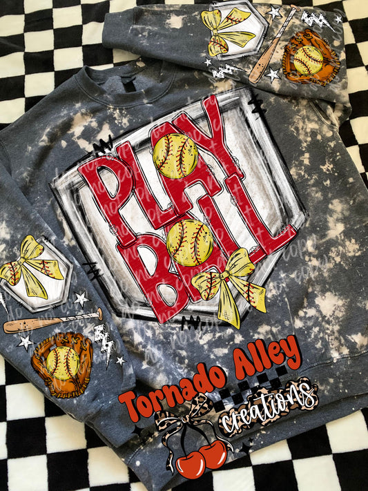 Play Ball Softball Crewneck