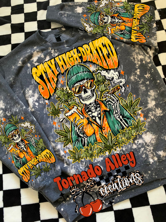 Stay High Drated Crewneck