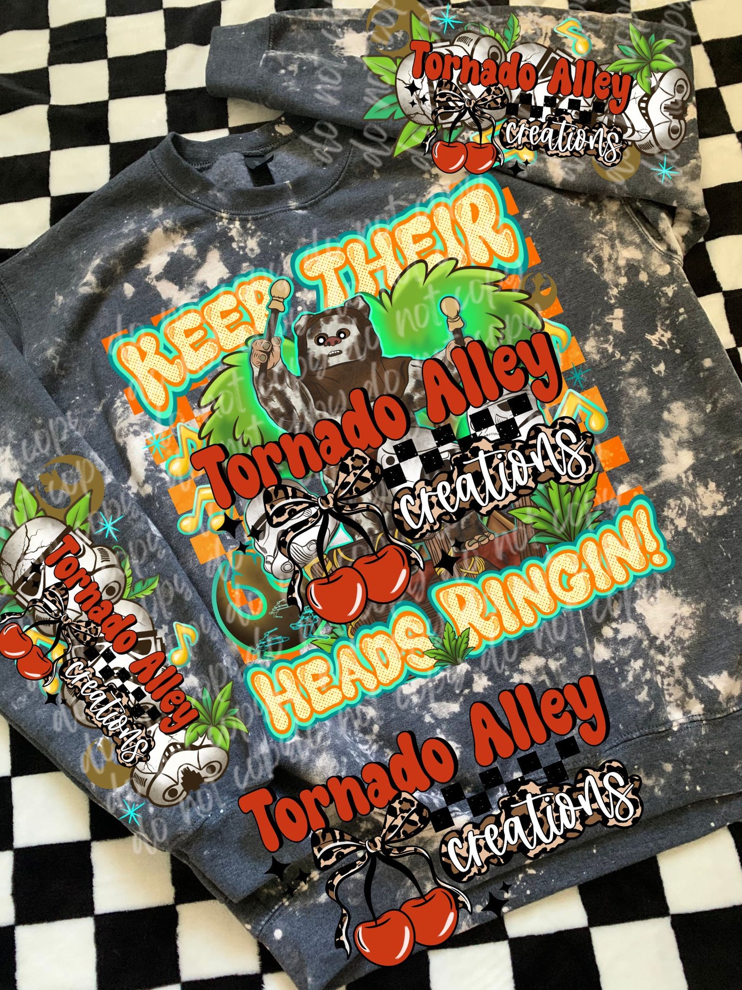 Heads Ringin Crewneck