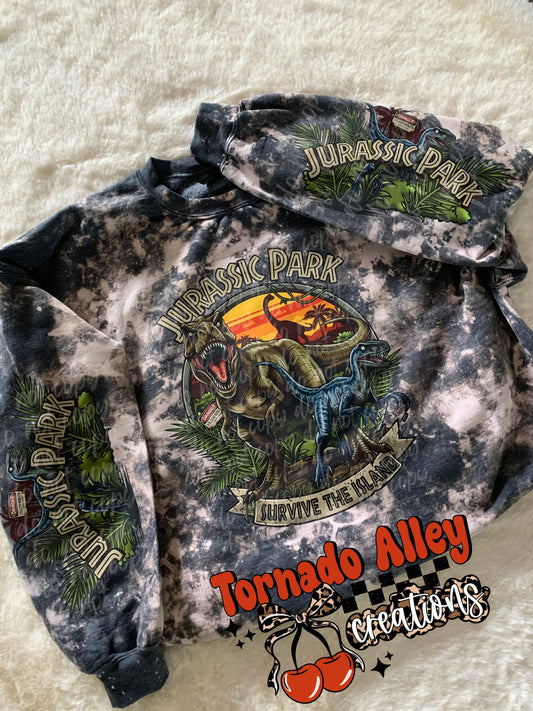 Retro Dinosaurs Crewneck