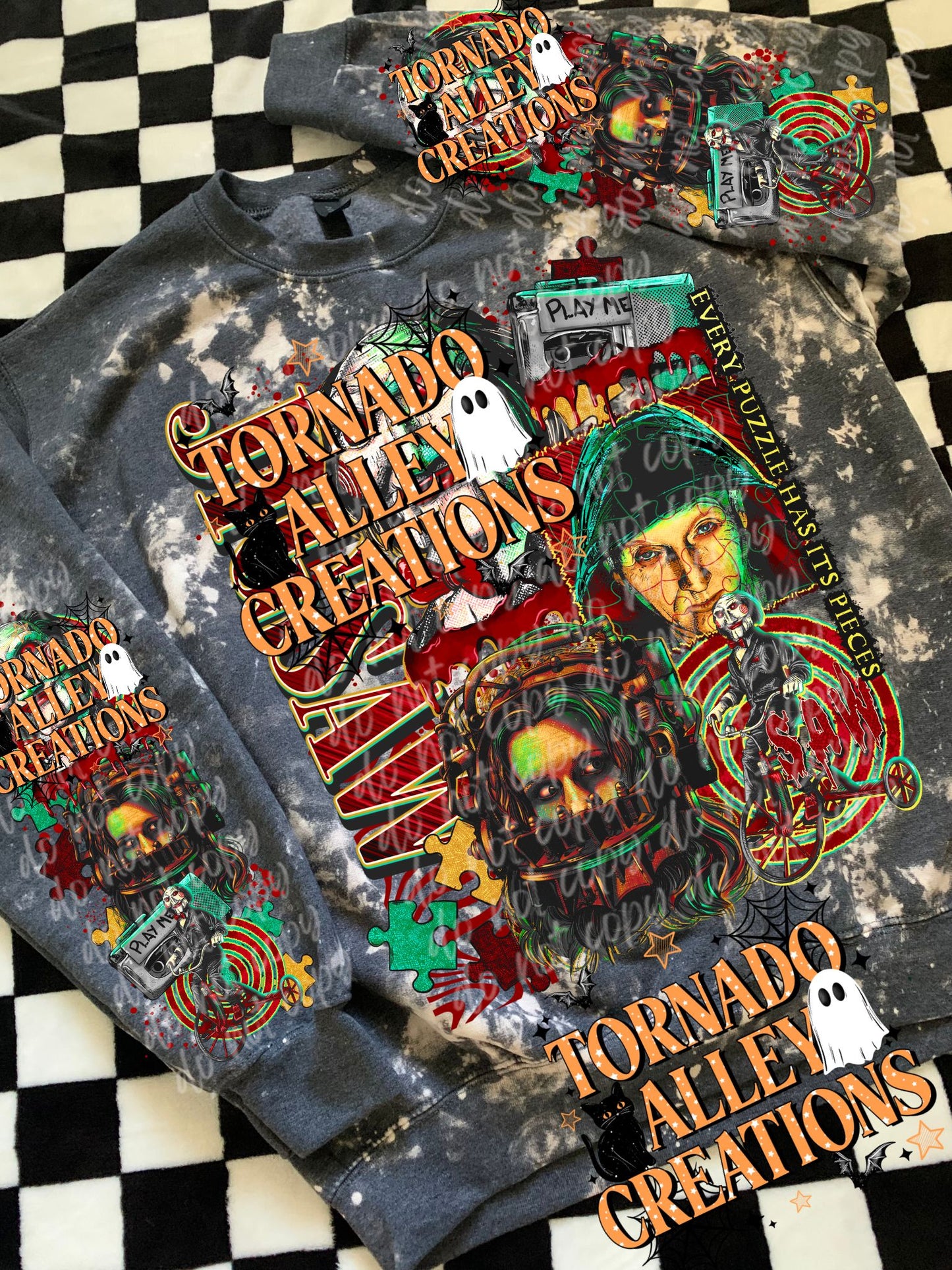 Spooky Puzzle Crewneck