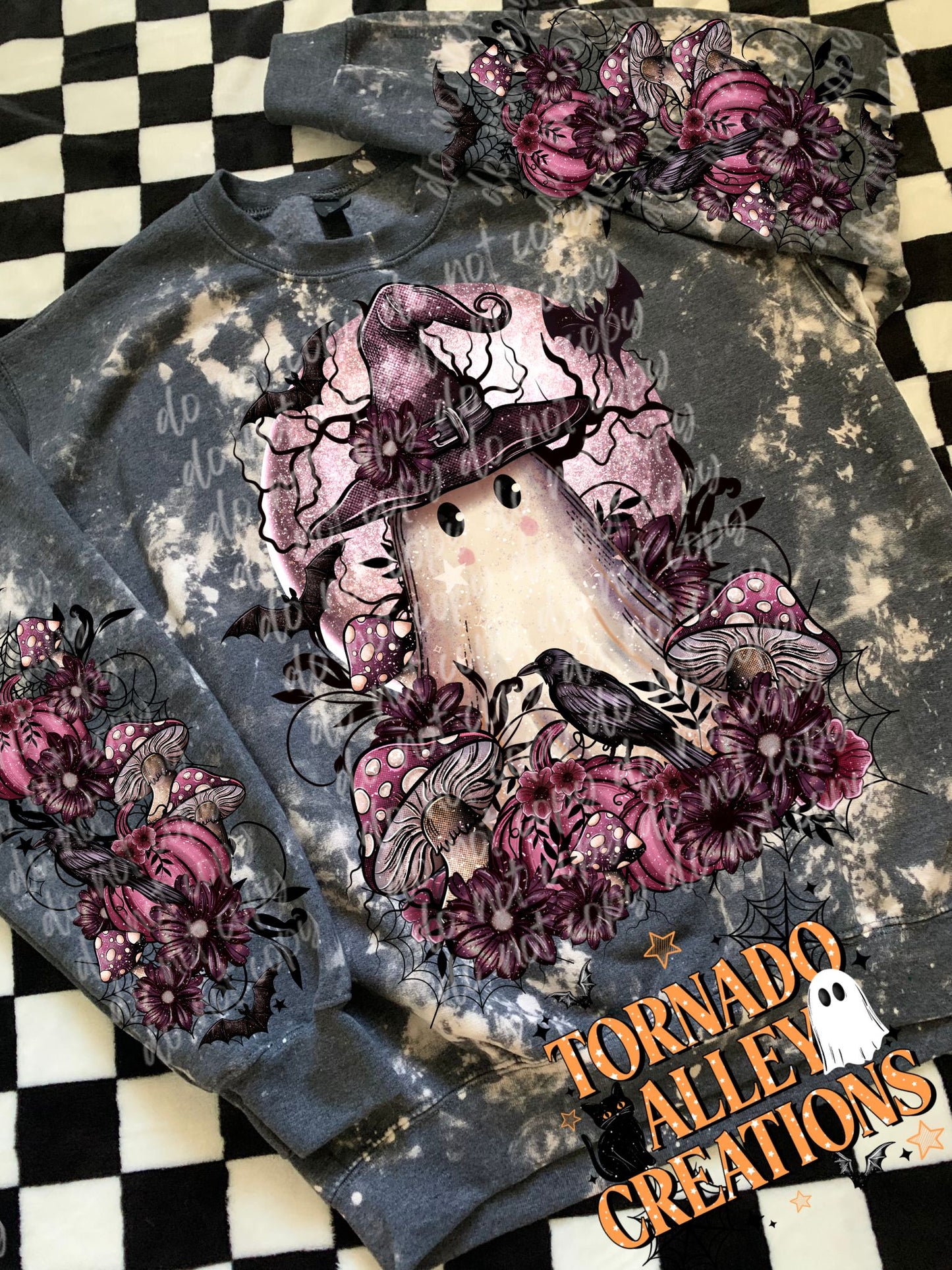 Witchy Ghost Crewneck