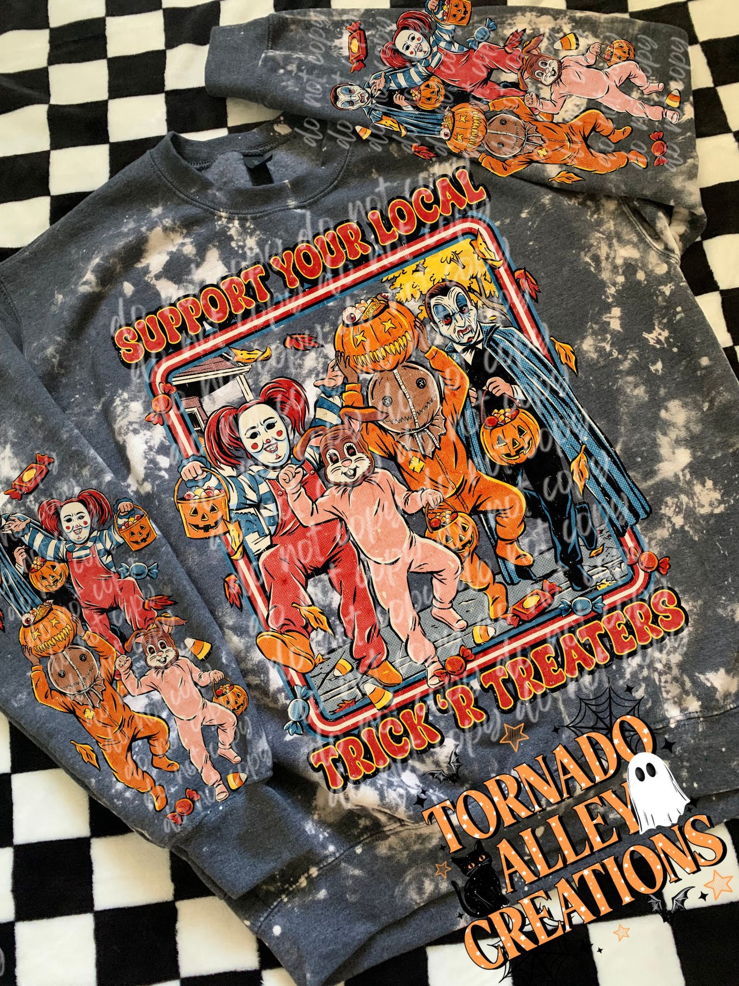 Support Your Local Halloween Crewneck