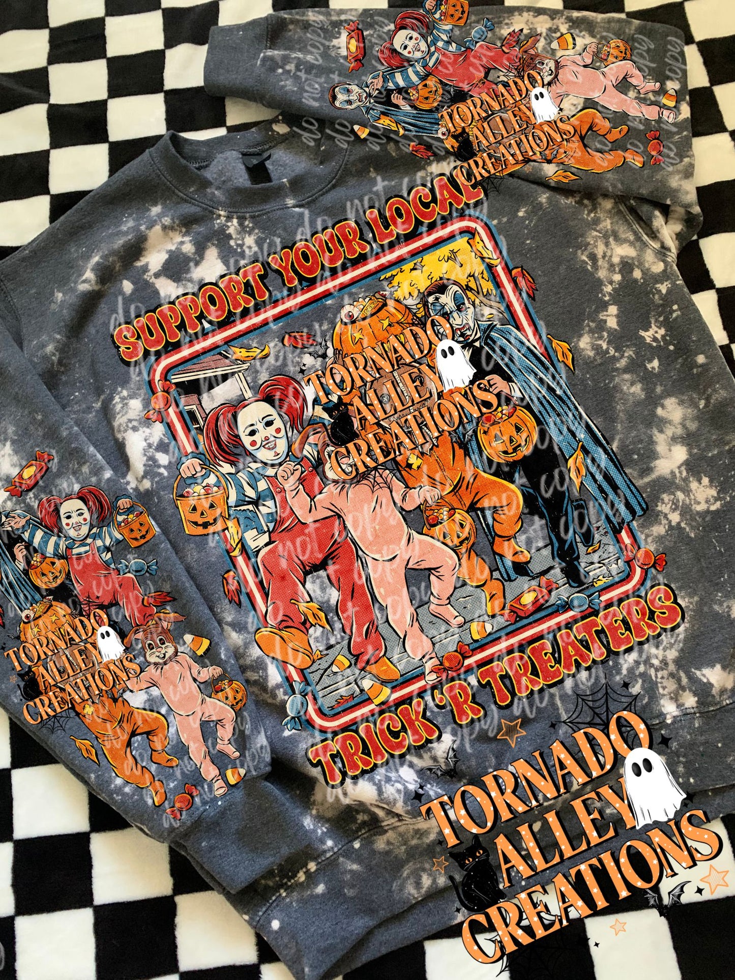 Support Your Local Halloween Crewneck
