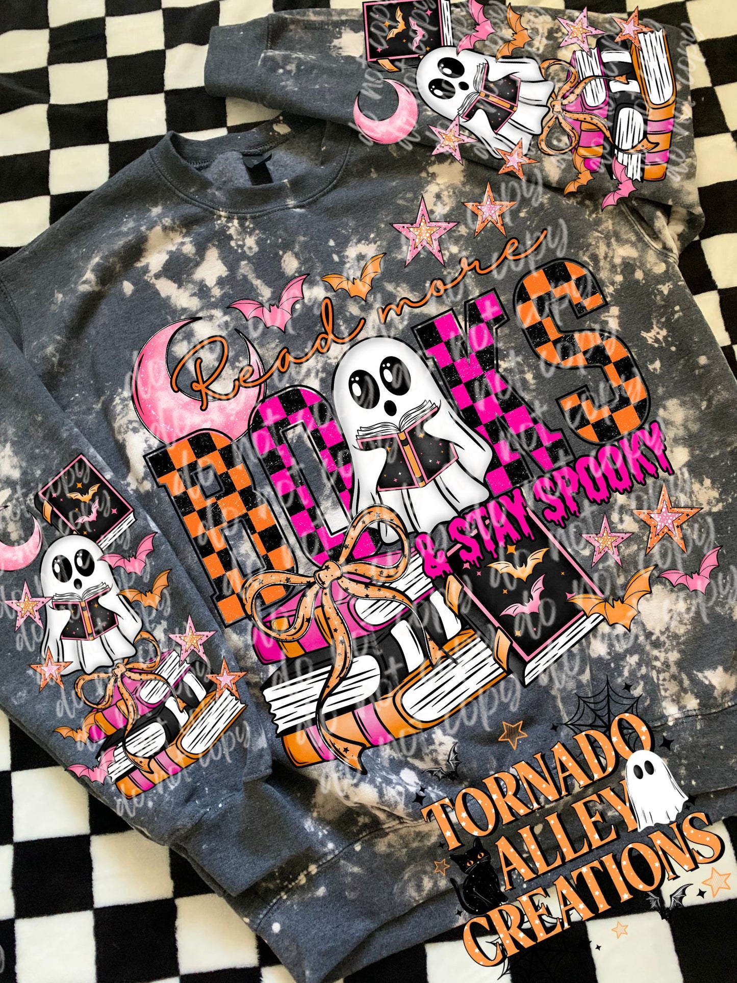 More Books Stay Spooky Crewneck