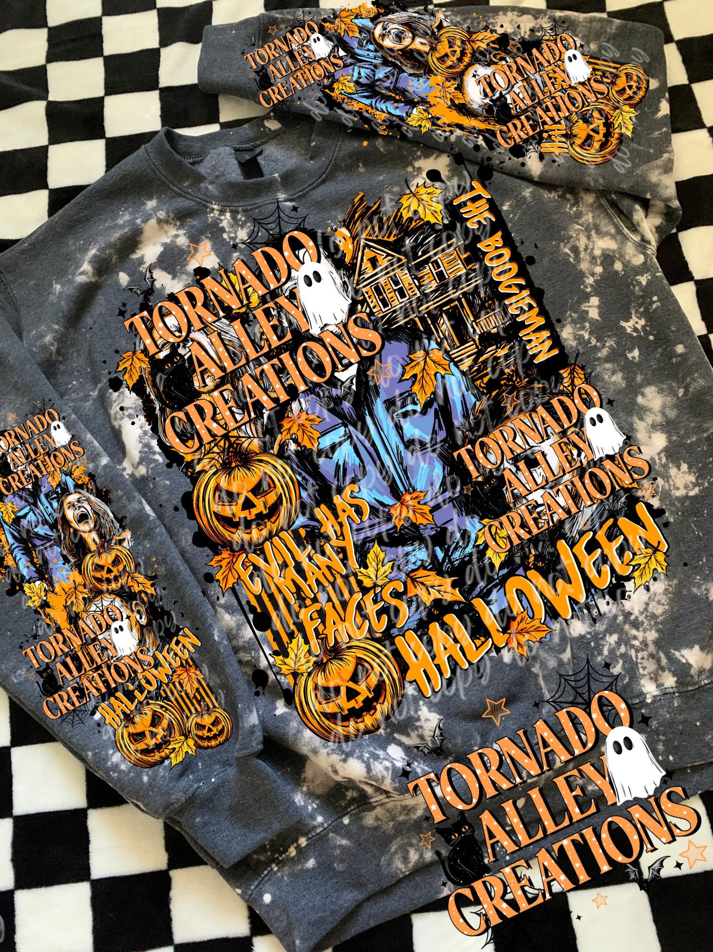 Evil Has Many Faces Crewneck