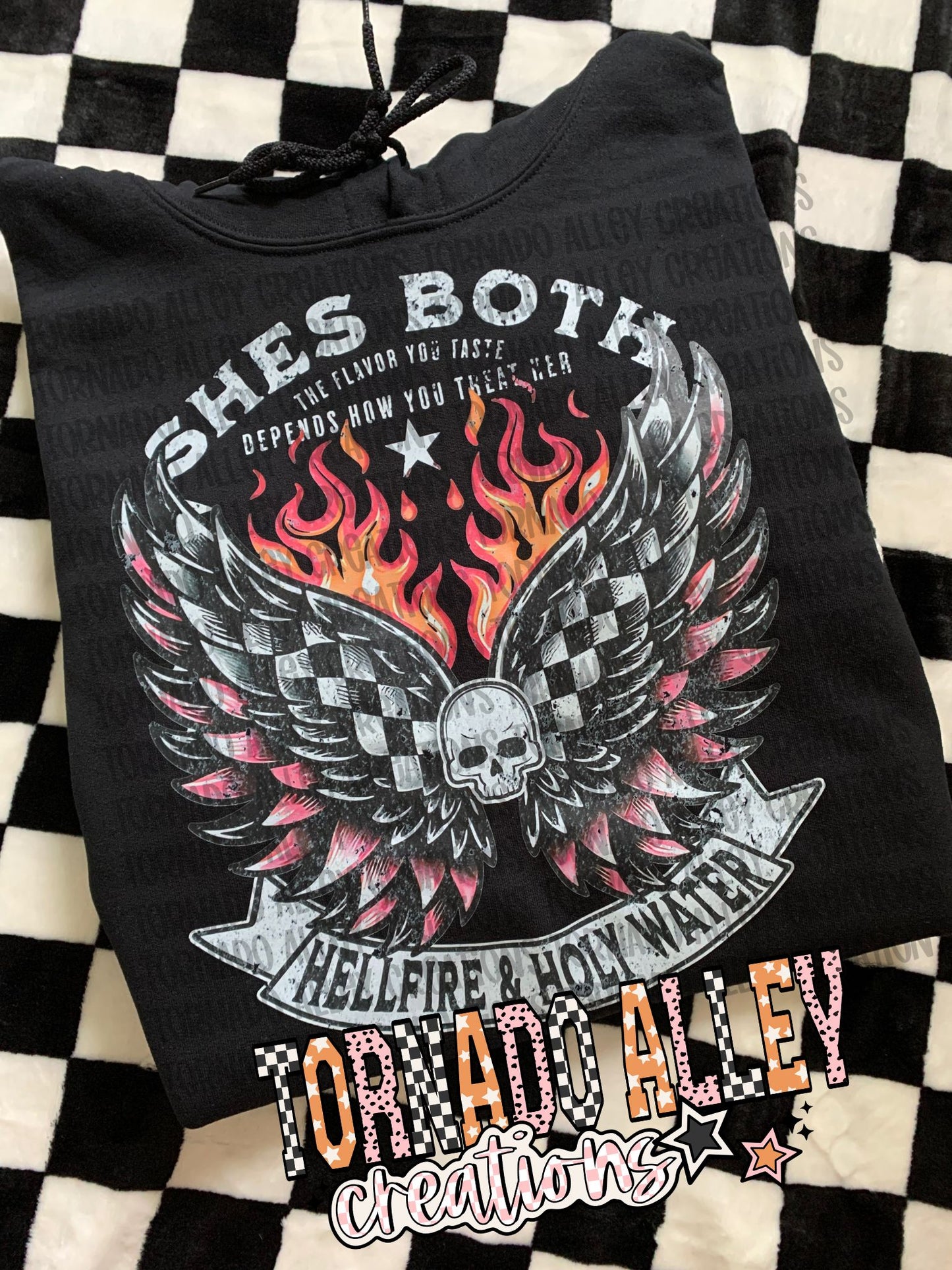 Hellfire and Holy Water Hoodie