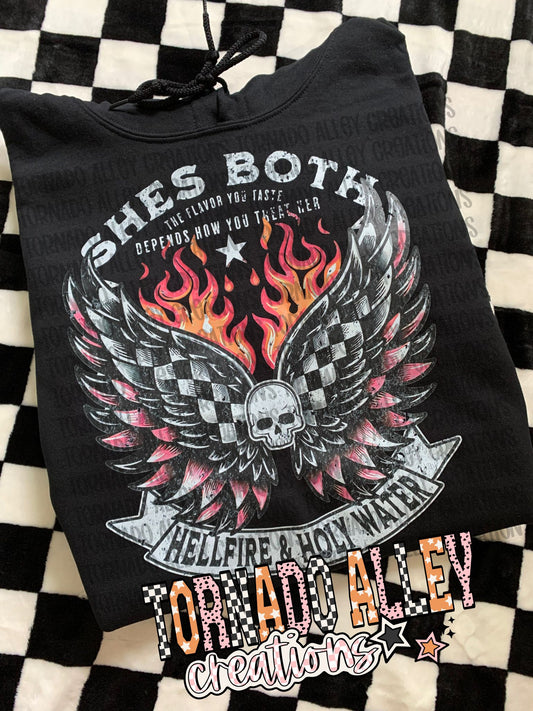 Hellfire and Holy Water Hoodie