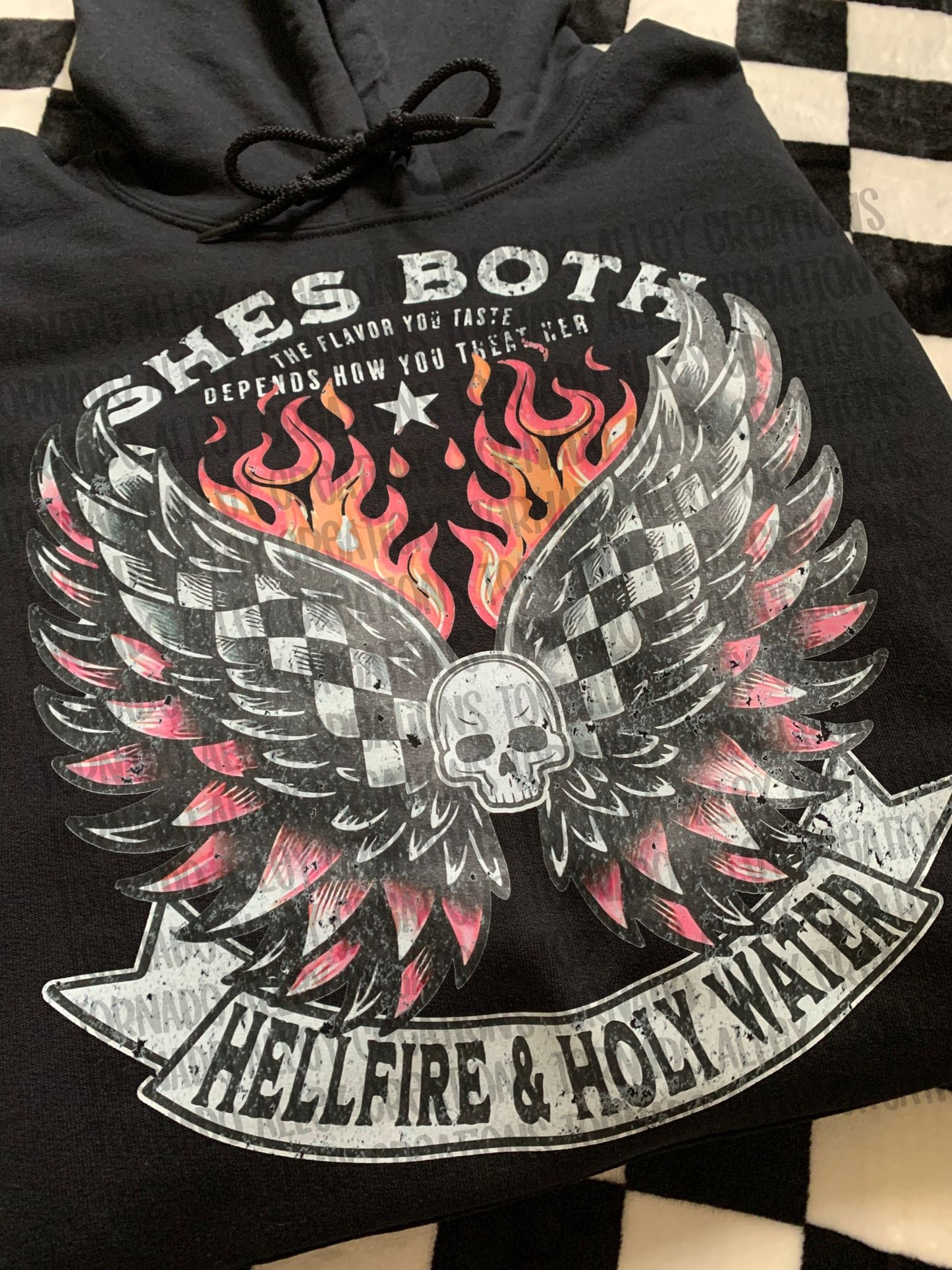 Hellfire and Holy Water Hoodie