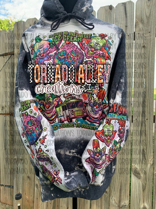 Spooky Circus Clown Hoodie