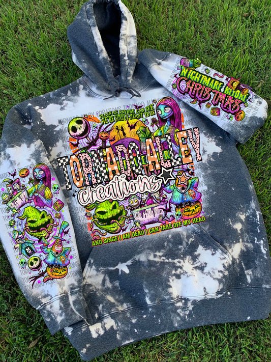 Spooky Neon Halloween Hoodie