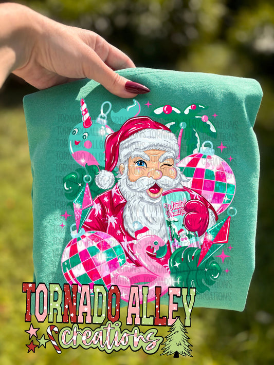 Winter Wonderland Santa Tee