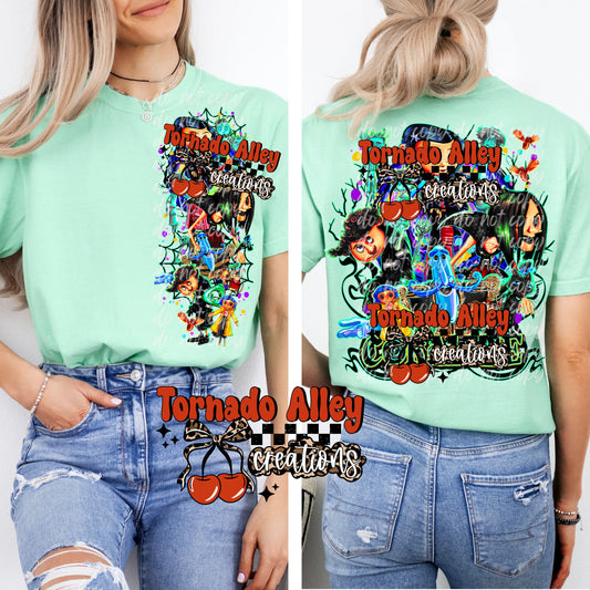 Spooky Button Tee