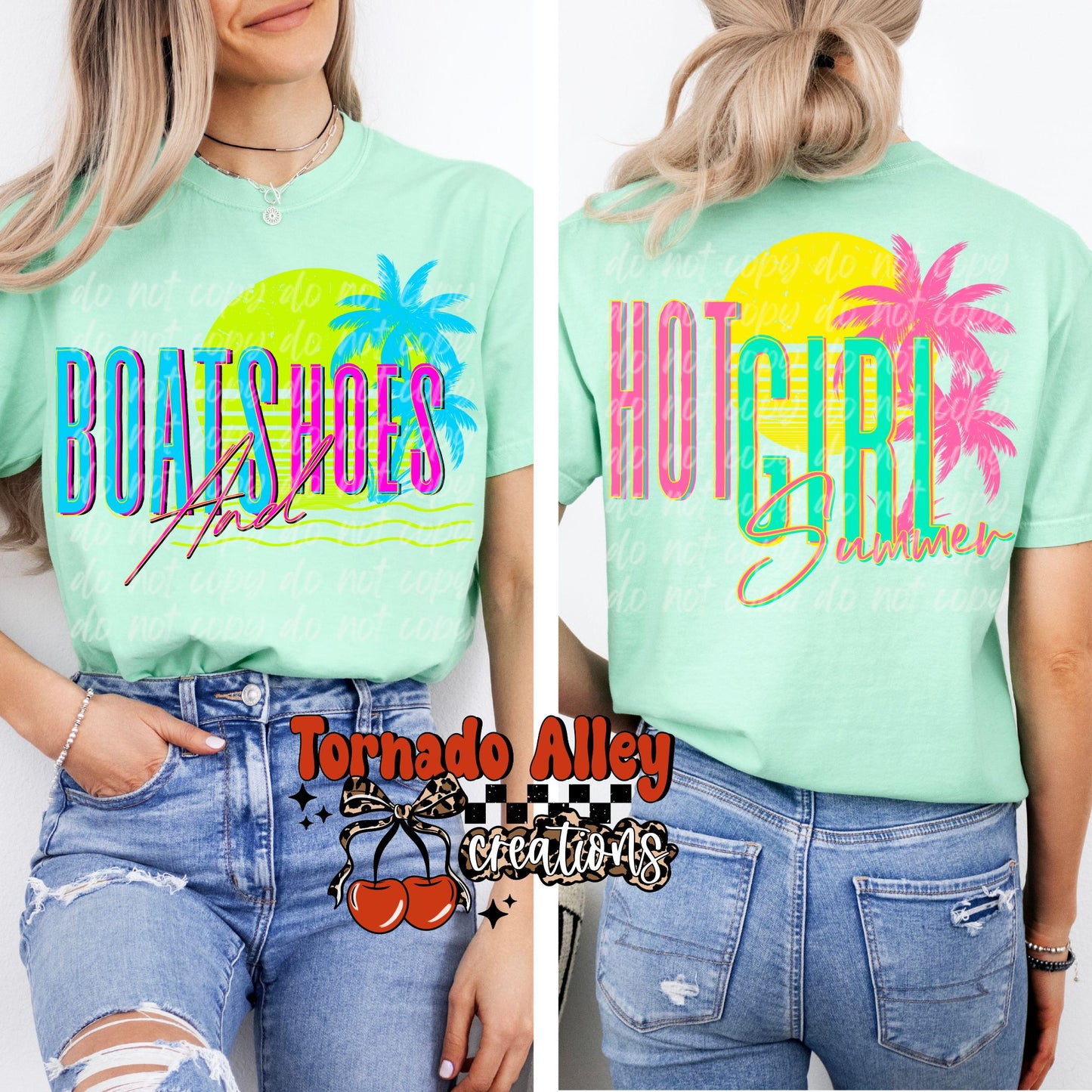Boats Hoes Hot Girl Summer Tee