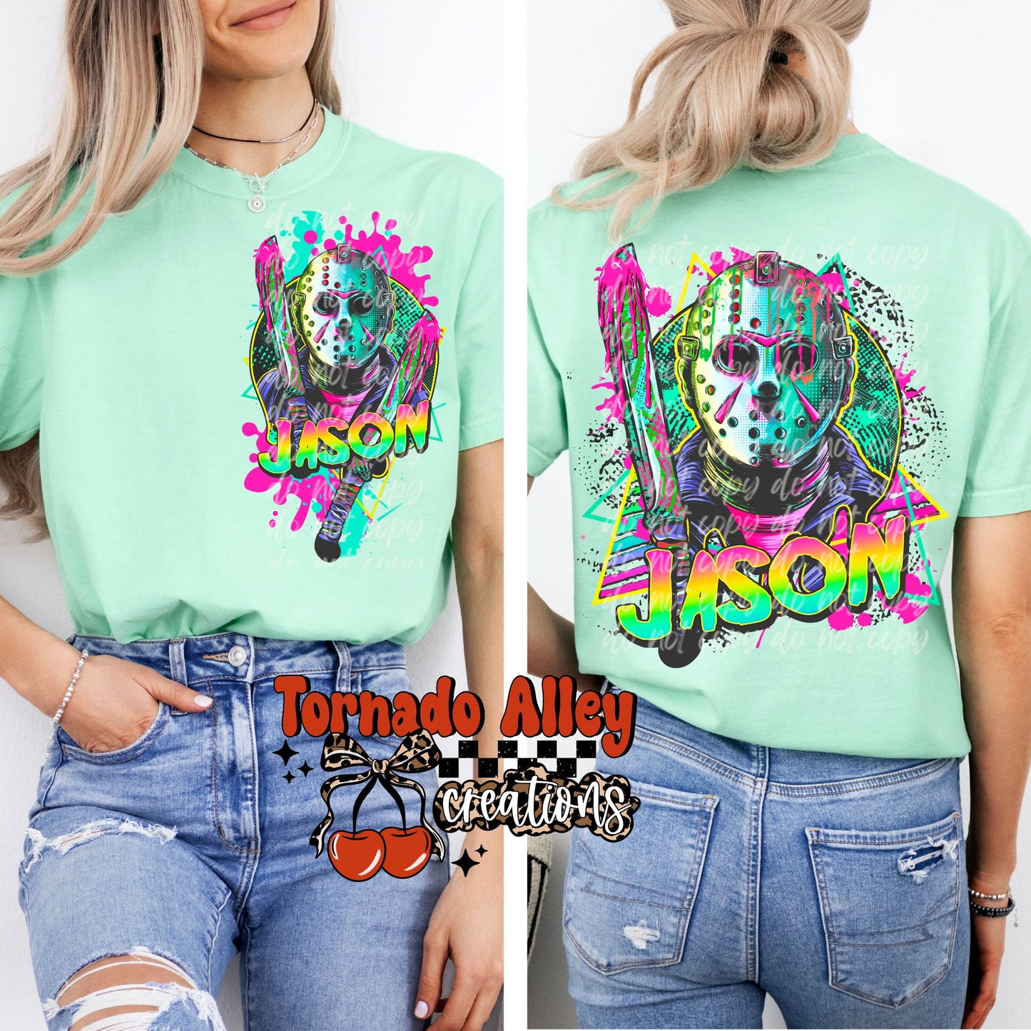 Neon Slasher Tee